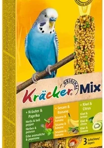 Vitakraft parkiet kracker vijgen/banaan-sesam/kiwi