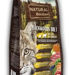 Natural woodland cat / kitten backwoods diet