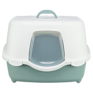 Trixie kattenbak davio groen / wit