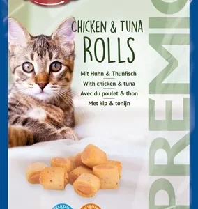 Trixie premio kip & tonijn rolletjes voor katten glutenvrij