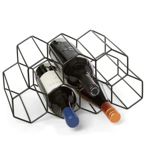 Honingraat Metaal Wijnrek Boa