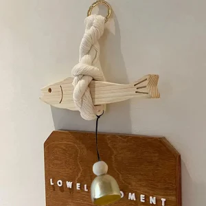 Vissige Houten Deurhanger Auto Wand