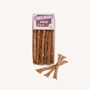 100% Konijnsticks